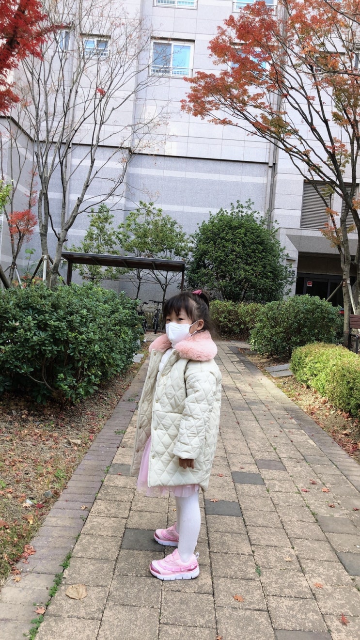  6세 여아 경량패딩  겨울옷 #월튼키즈에서 저렴하게 샀어요
