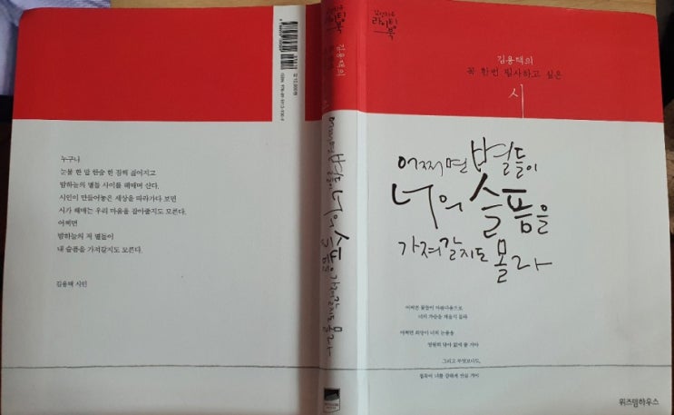  어쩌면 별들이 너의 슬픔을 가져갈지도 몰라