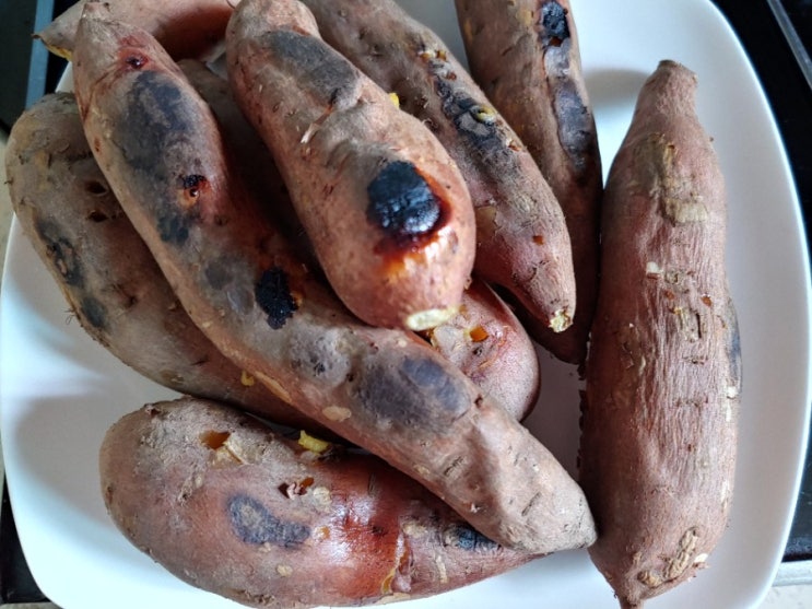 군고구마 후라이팬으로 집에서 맛있게 굽는법