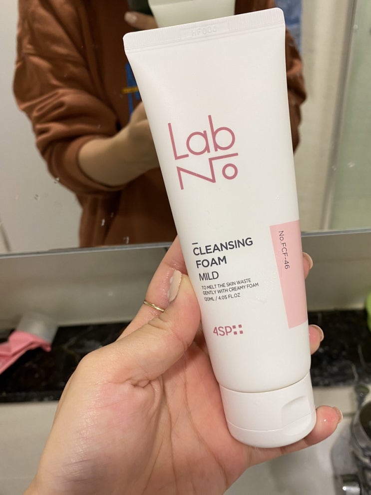  랩노 Labno 4SP 마일드 클렌징폼 착한성분으로 세수하기