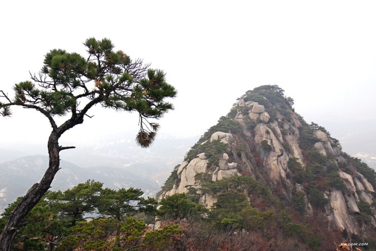 북한산 의상능선 등산(의상봉~대남문~정릉탐방지원센터 코스)