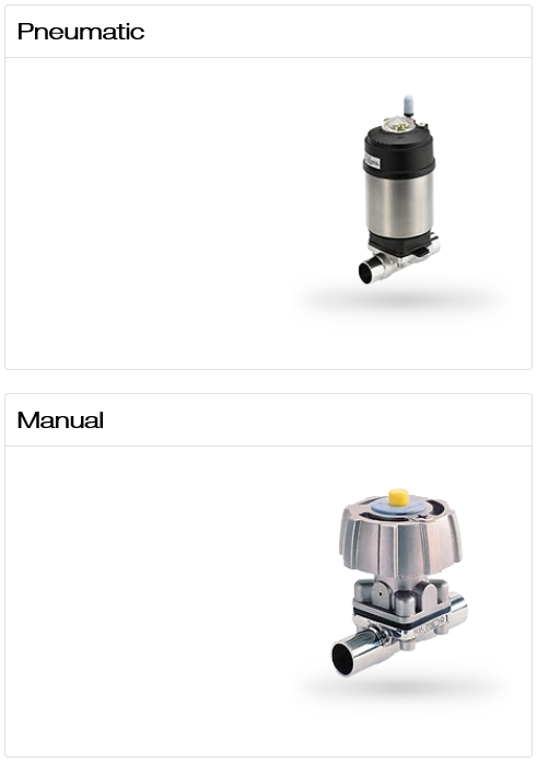  버커트 다이어프램밸브(Diaphragm valves)