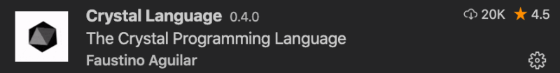 Crystal Programming Language(1) : 네이버 블로그