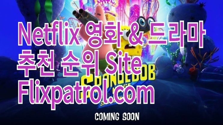 &lt;개꿀팁&gt; 넷플릭스 순위 정보 매일 업데이트되는 Site. : Flixpatrol