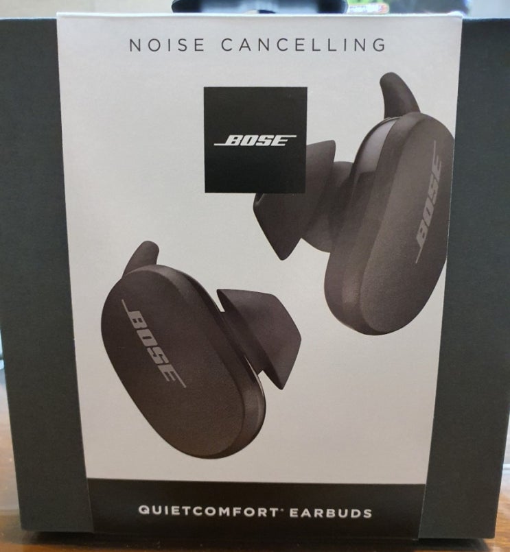 보스 QC 이어버즈 (BOSE QC Earbuds) 개봉기