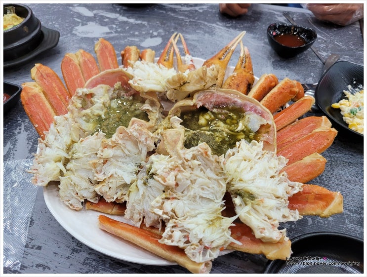  천안 두정동 대게맛집 천상대게