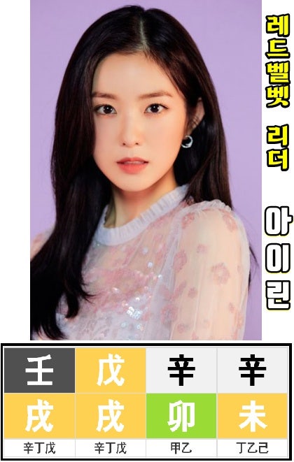 레드벨벳 아이돌 아이린사주 운세 운명 사주팔자 갑질 : 네이버 블로그 레드벨벳 아이돌 아이린사주 운세 운명 사주팔자 갑질 : 네이버 블로그