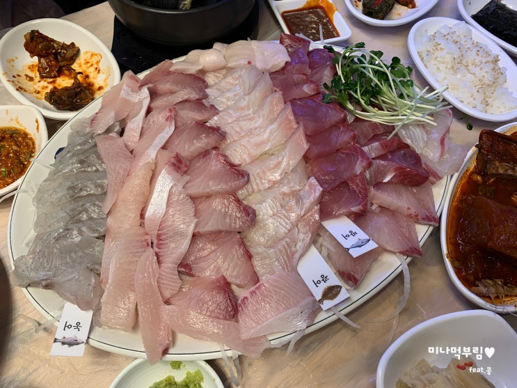  <가락시장회센터> 가성비도 맛도 좋았던, 회 정식코스 "수동상회" 내돈내산