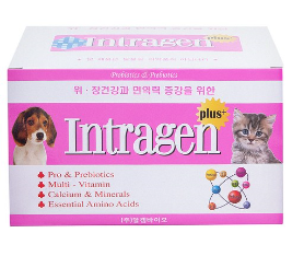  [강아지영양제] 강아지 위, 장건강과 면역력에 좋은 인트라젠 영양제
