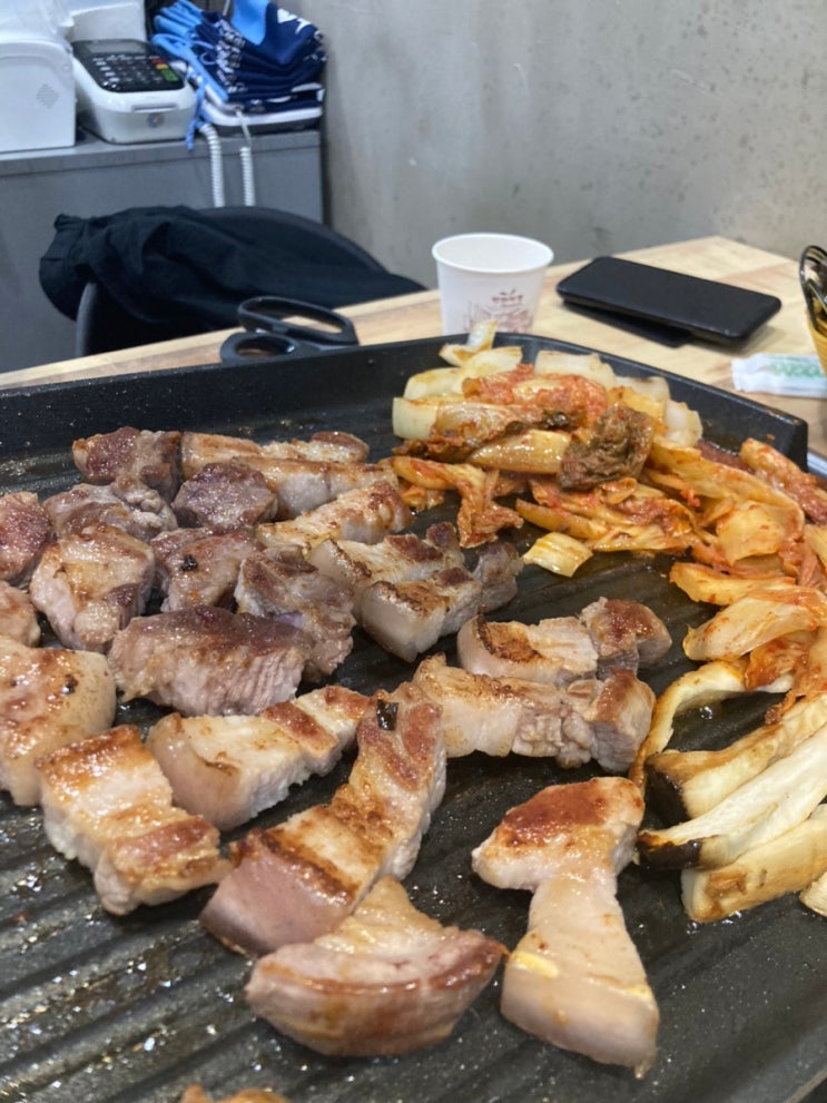 등촌역 고기존맛집 '장수흑돼지'   두유노K-pig?