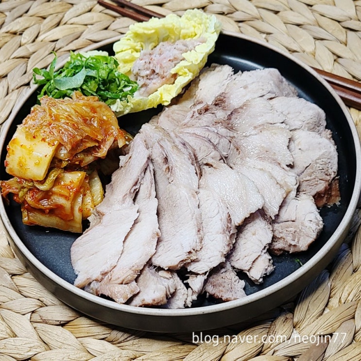 Jinny's집밥다이어리 11월17일 주간밥상 온전한 한접시 돼지수육