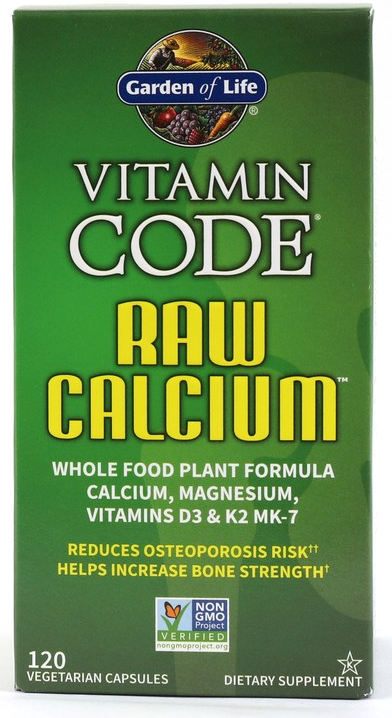 고퀄리티 유기농 칼슘을 찾는다면?가든오브라이프 비타민 코드 로우 칼슘