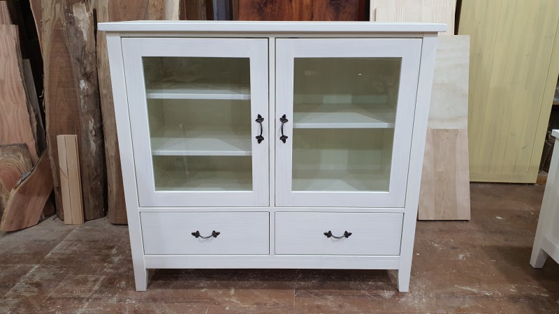 [청주가구제작] 청주법당/ 통원목 및 장식품 진열 수납장 맞춤제작 5