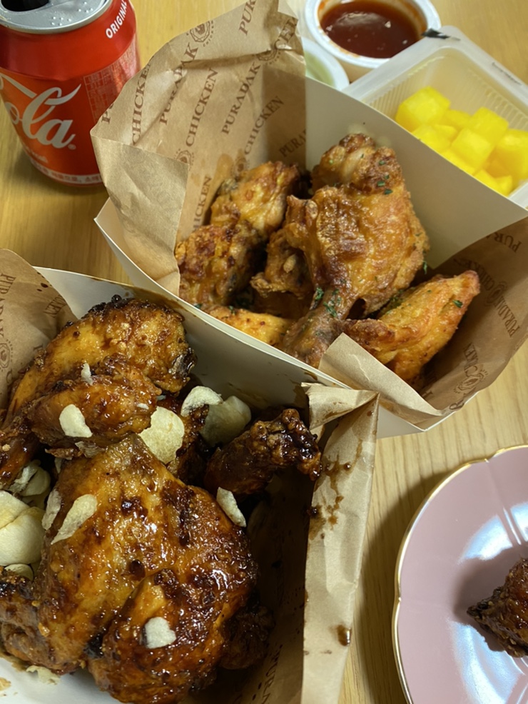  푸라닭 푸라반블랙반, 어떤맛이냐면 ....