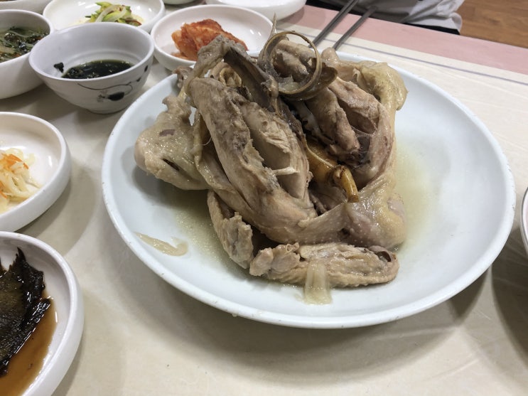  전북 진안 벌떼가든_백숙 두마리 먹고 왔어요