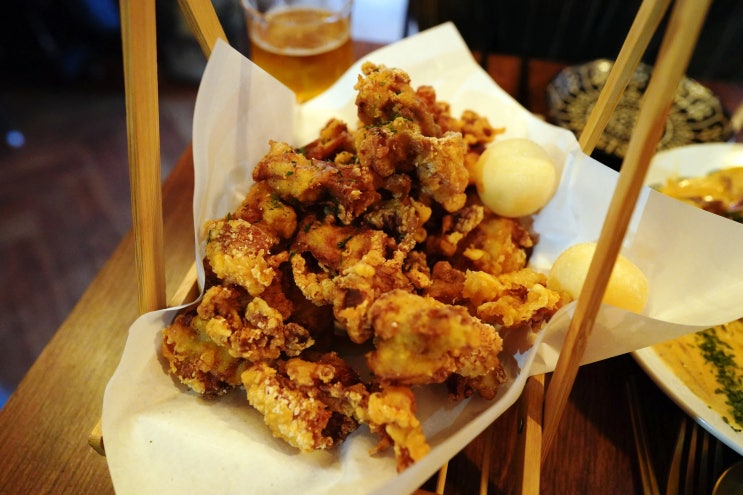  매탄동 맛집 :: 저세상치킨 / 후라이드 치킨에 파스타와 치킨볼 세트 후기!