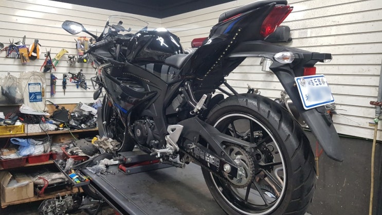  스즈키 GSX-S125 엔진오일, 오일필터