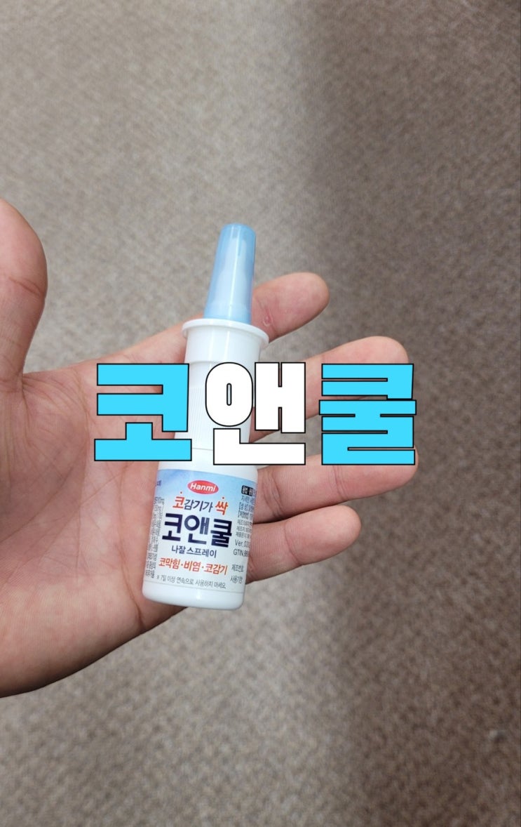  비염 코막힘 나잘스프레이 코앤쿨 비염약 만성비염의 솔직한 사용후기