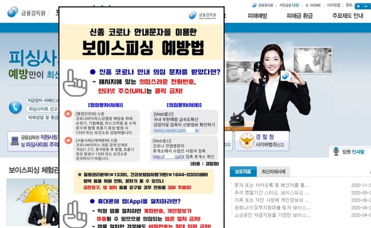  보이스피싱, 스미싱, 생체정보와 이름
