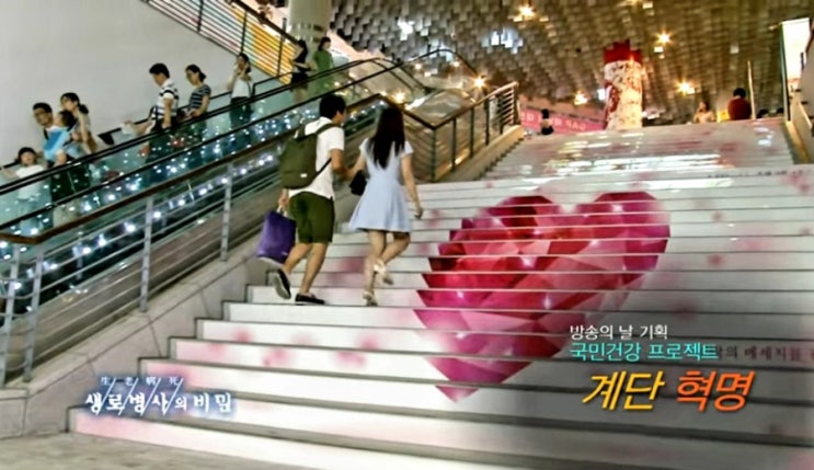  계단혁명 생로병사의 비밀(계단 오르기 효과 다이어트)
