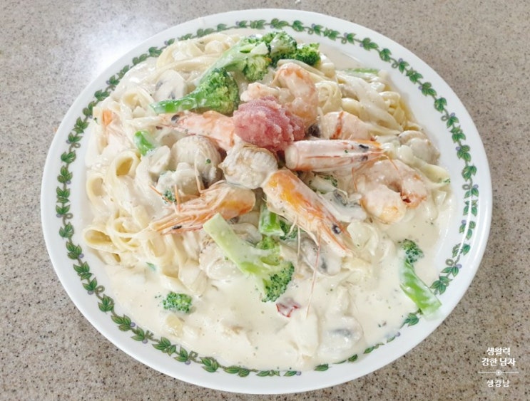  [맛있는 요리] 파스타와 피클 만들기 #1 : 명란크림파스타 만들기