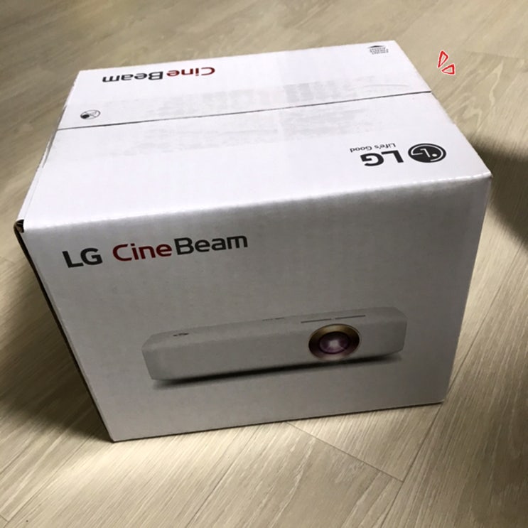  빔프로젝터 LG 시네빔 PH550 화질 만족스럽네요