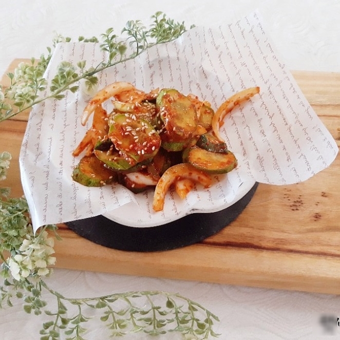  백종원 오이무침 오이반찬 초간단요리 5분 집밥반찬