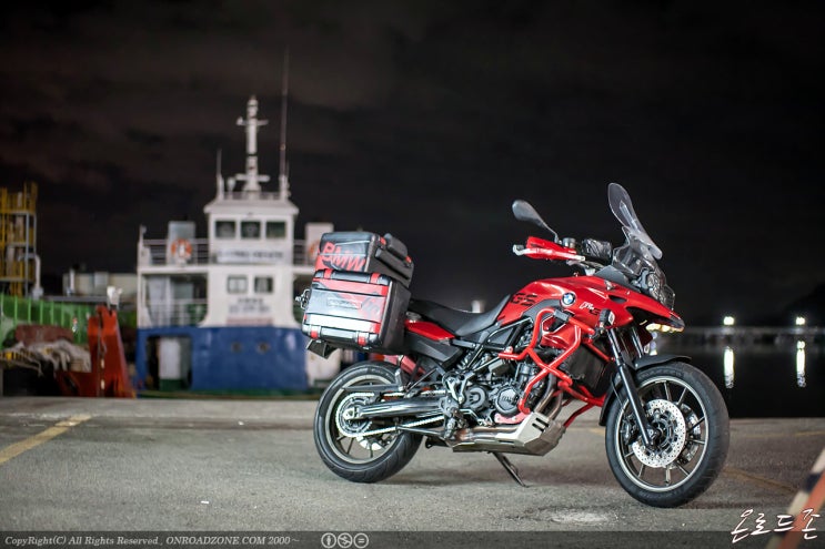  2020.11.14 진해 속천항 밤바리. 혼다 호넷250, NC700X, BMW F700GS, F800GT, 스즈키 V-STROM250