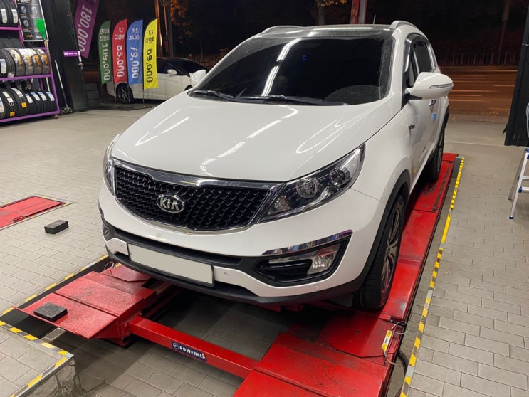  안산 상록구 본오동 이동 상록구 한대앞 사동 타이어 전문점 스포티지 금호 크루젠 HP71 235/55R18