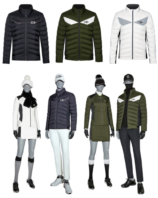  간지나는 겨울용 골프웨어 PGA TOUR 밸런스 스윙다운 [L204DW304P]