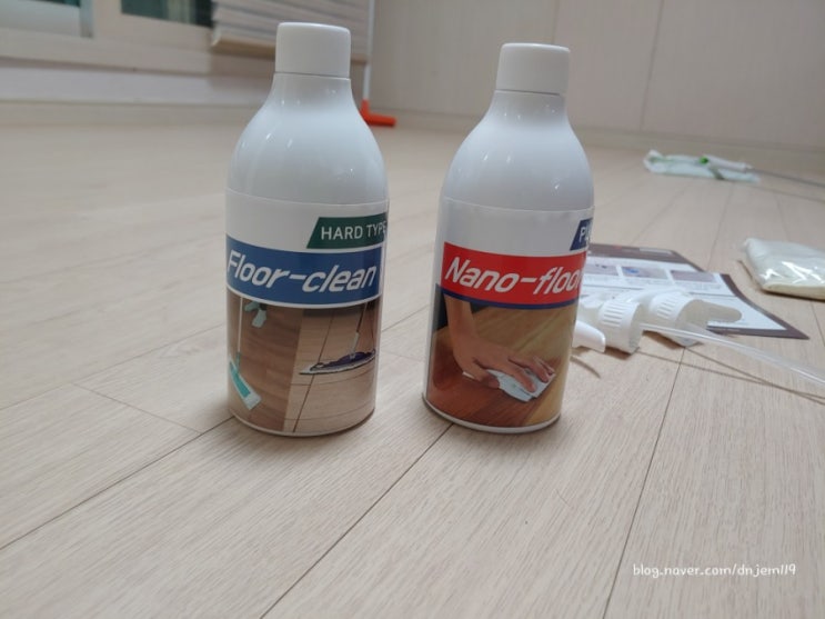  베네코 강화마루코팅제로 셀프코팅 도전:)