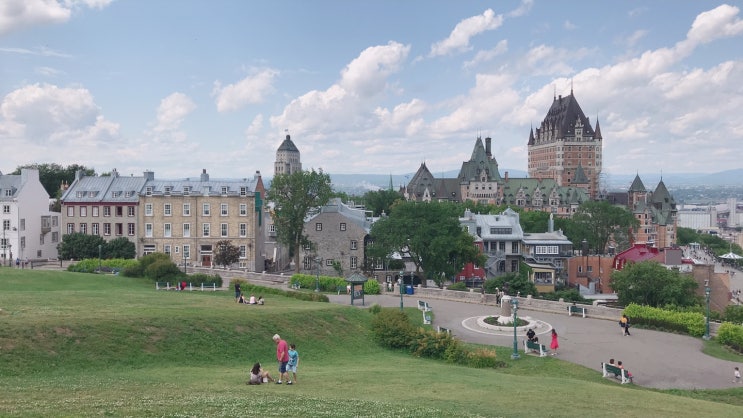캐나다여행 퀘백(3) - 시타델,아브라함 평원,의회 의사당,도깨비 언덕,도깨비분수