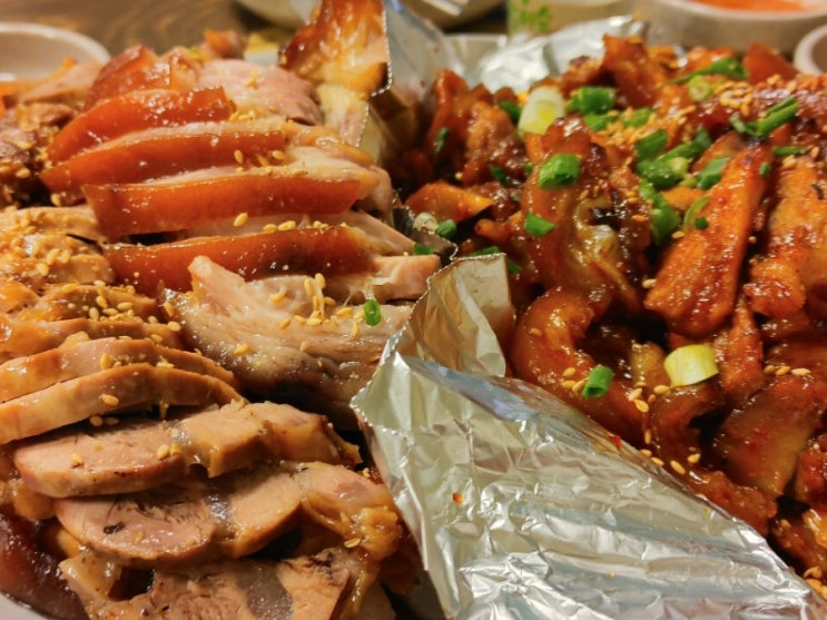  [용산/용산역]명품원조한방왕족발-잡네 없이 한방 향이 맛있는 동네 족발 맛집