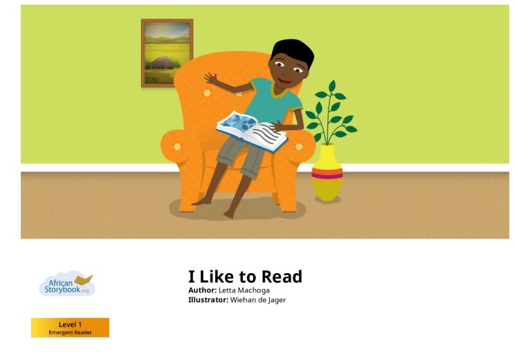  [어린이영어 리딩, 스토리텔링 Level 1] I Like to Read