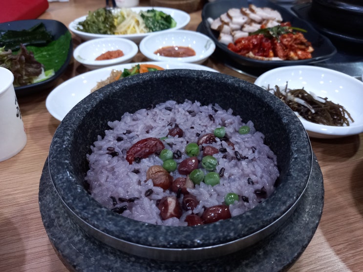  괴정 맛집 사하구 쌈밥정식 명가돌솥쌈밥