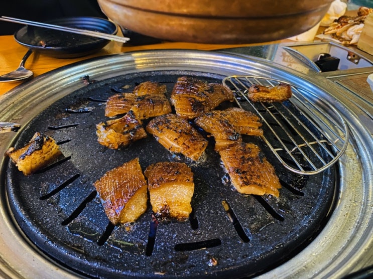 [서울/여의도/샛강역 맛집] 꽃살과 돼지껍데기가 맛있는 삼육공
