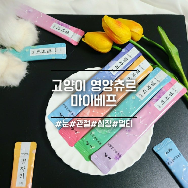  고양이츄르] 마이베프 수의사 영양간식 별자리스틱 추천