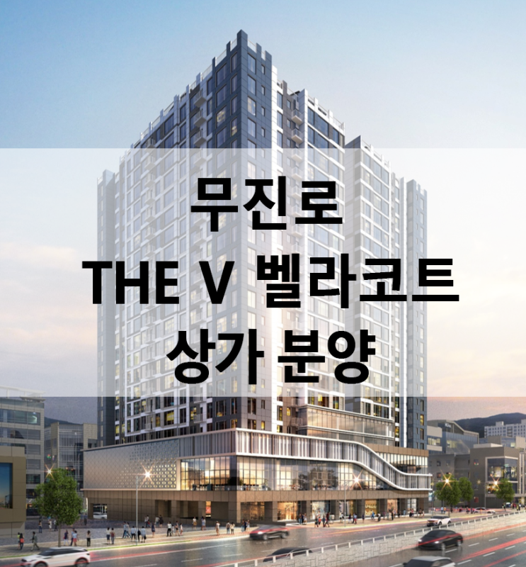  광주 무진로 더브이 벨라코트 상가 분양