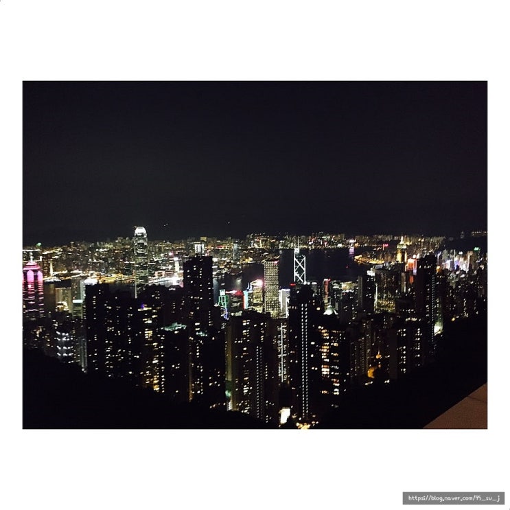 야경 명소, 가장 기억에 남는 4년 전 홍콩 빅토리아 피크 야경