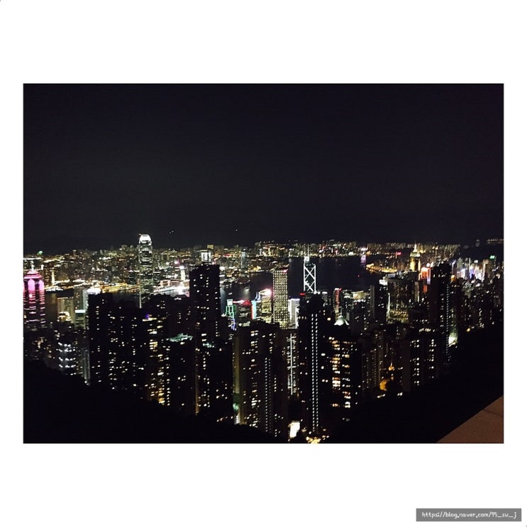  야경 명소, 가장 기억에 남는 4년 전 홍콩 빅토리아 피크 야경