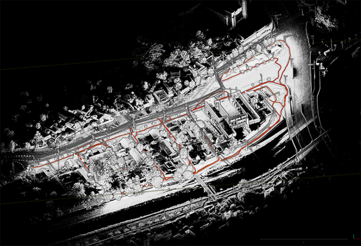 UAV LiDAR Hovermap(호버맵)으로 대전역세권 재정비구역 3D스캔