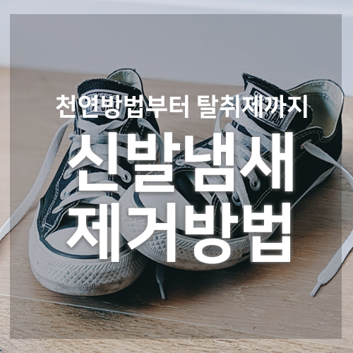 신발냄새제거 (천연방법부터 탈취제까지!)