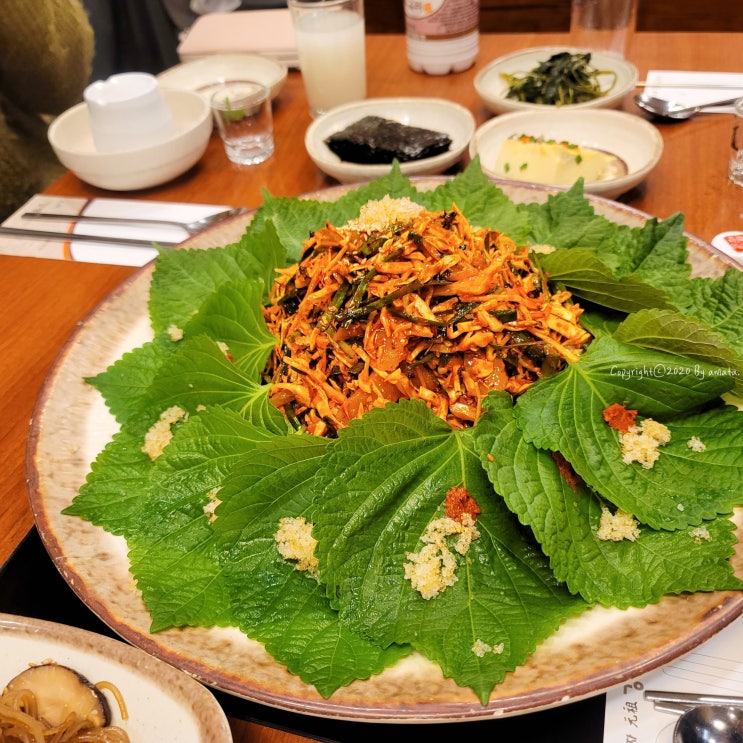  상콤한 회무침이 환상적인 일산 동구청 맛집
