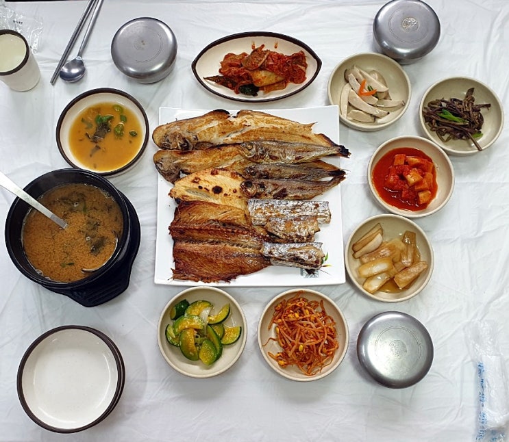  군산에서 생선구이 먹었는데 식당 이름이