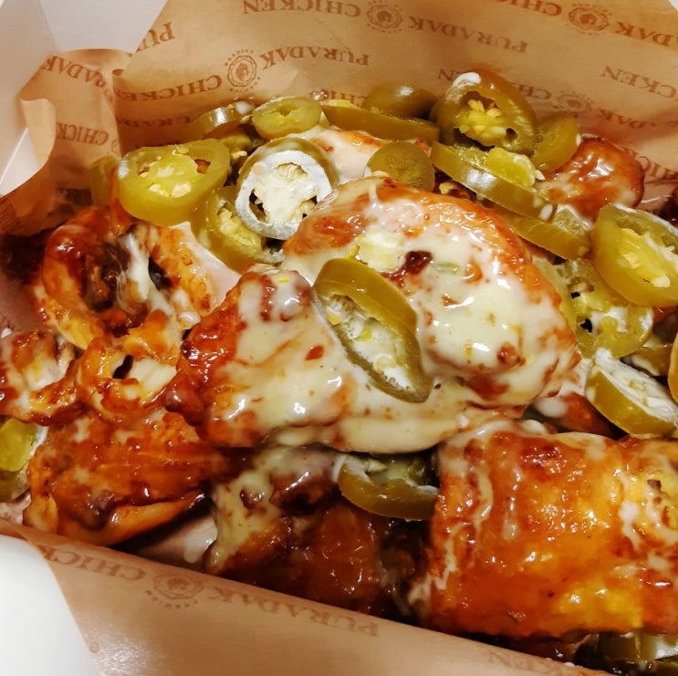  야식이 생각날 때  푸라닭 고추마요, 기름떡볶이