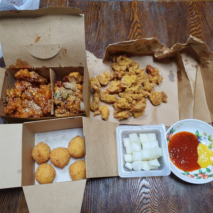  대구 노랑 통닭 리뷰 및 후기  / 대구 화원점