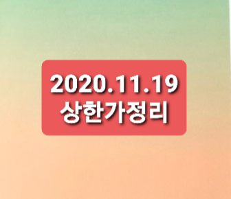 2020.11.19 상한가정리 2020.11.19 상한가정리