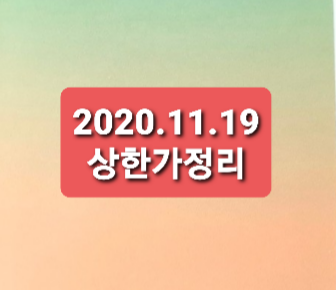 2020.11.19 상한가정리