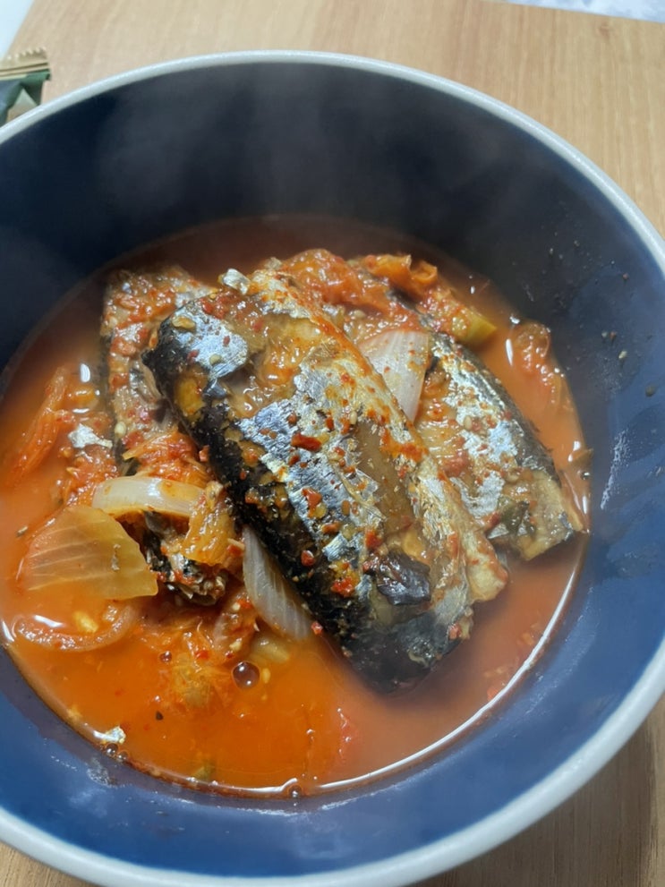 백종원 꽁치김치찌개 꽁치통조림사용