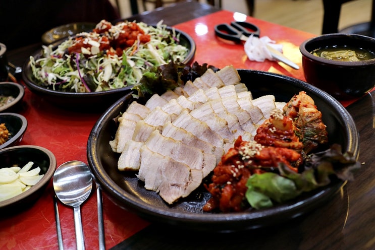 시흥 은행동 맛집 생활의달인에 나온 항아리보쌈 고기집